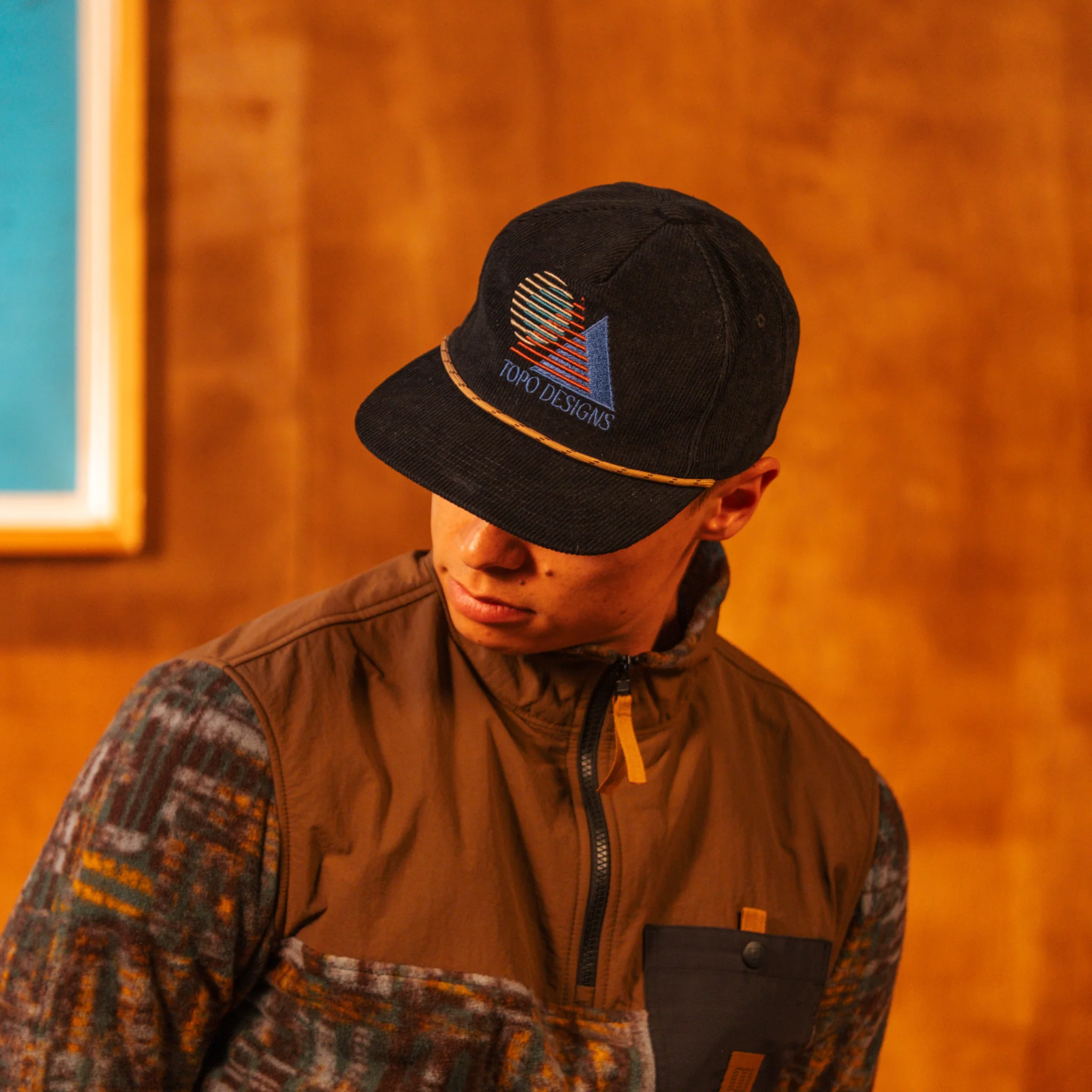 Corduroy Trucker Hat - Shadow - Final Sale - Image 4