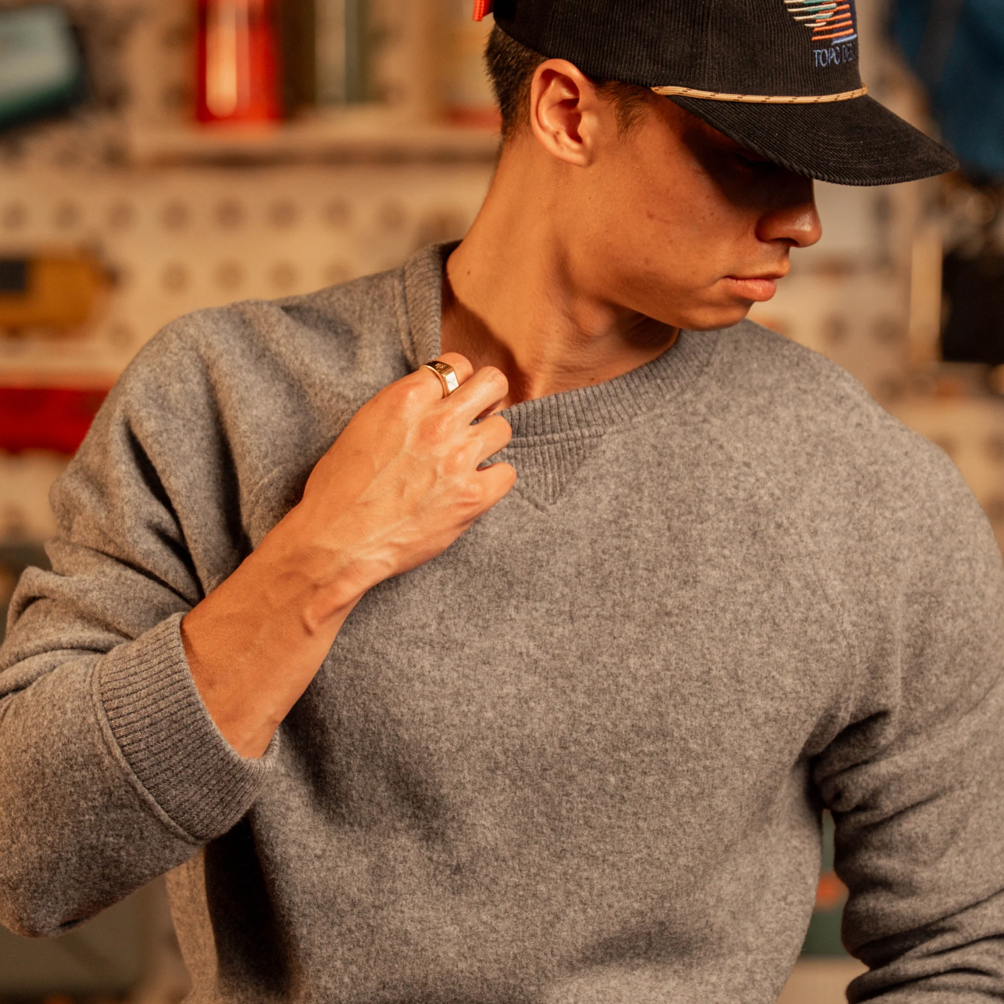 Global Wool Sweater - Men's - Image 2