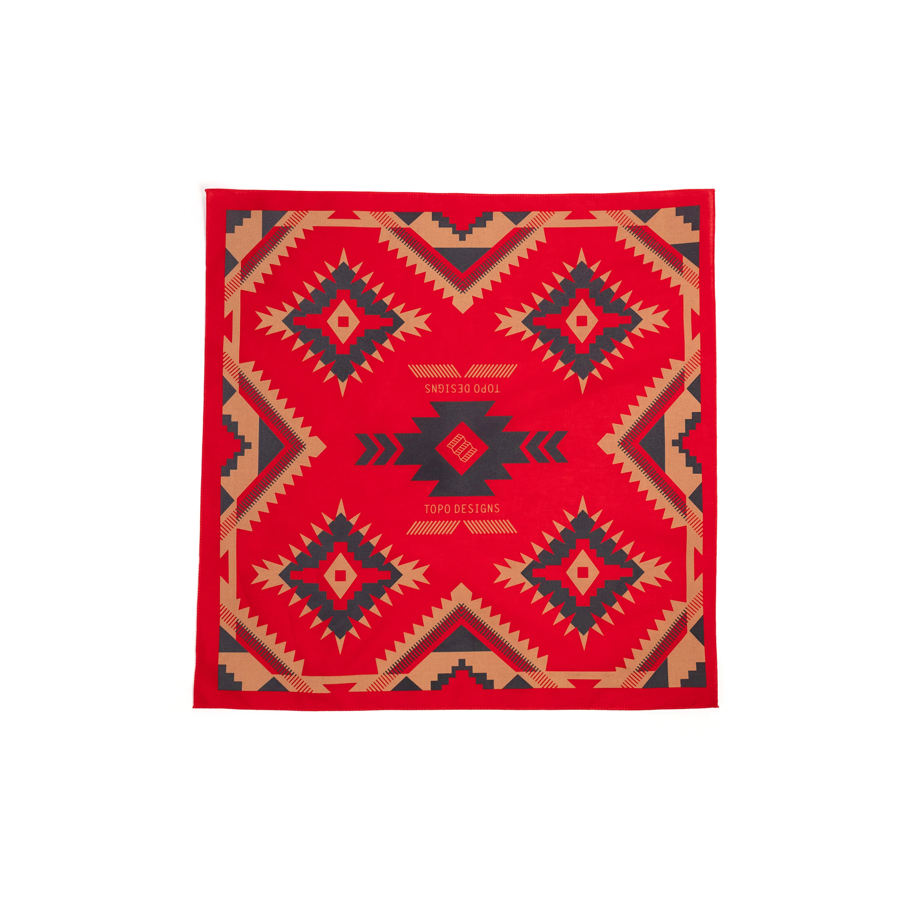Topo Designs x Pine Printshop Bandana